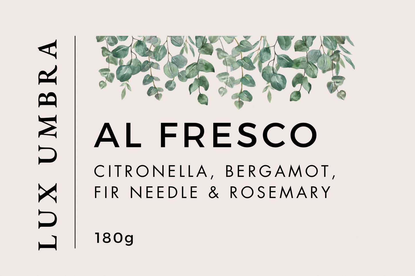 AL FRESCO (Garden Candle)