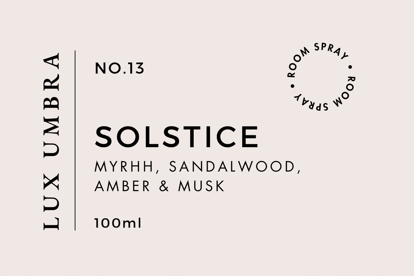 SOLSTICE - room spray