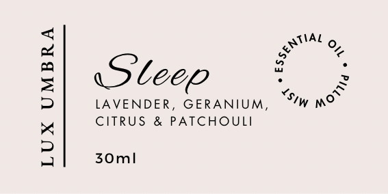 Sleep - Essential Oil Pillow Mist