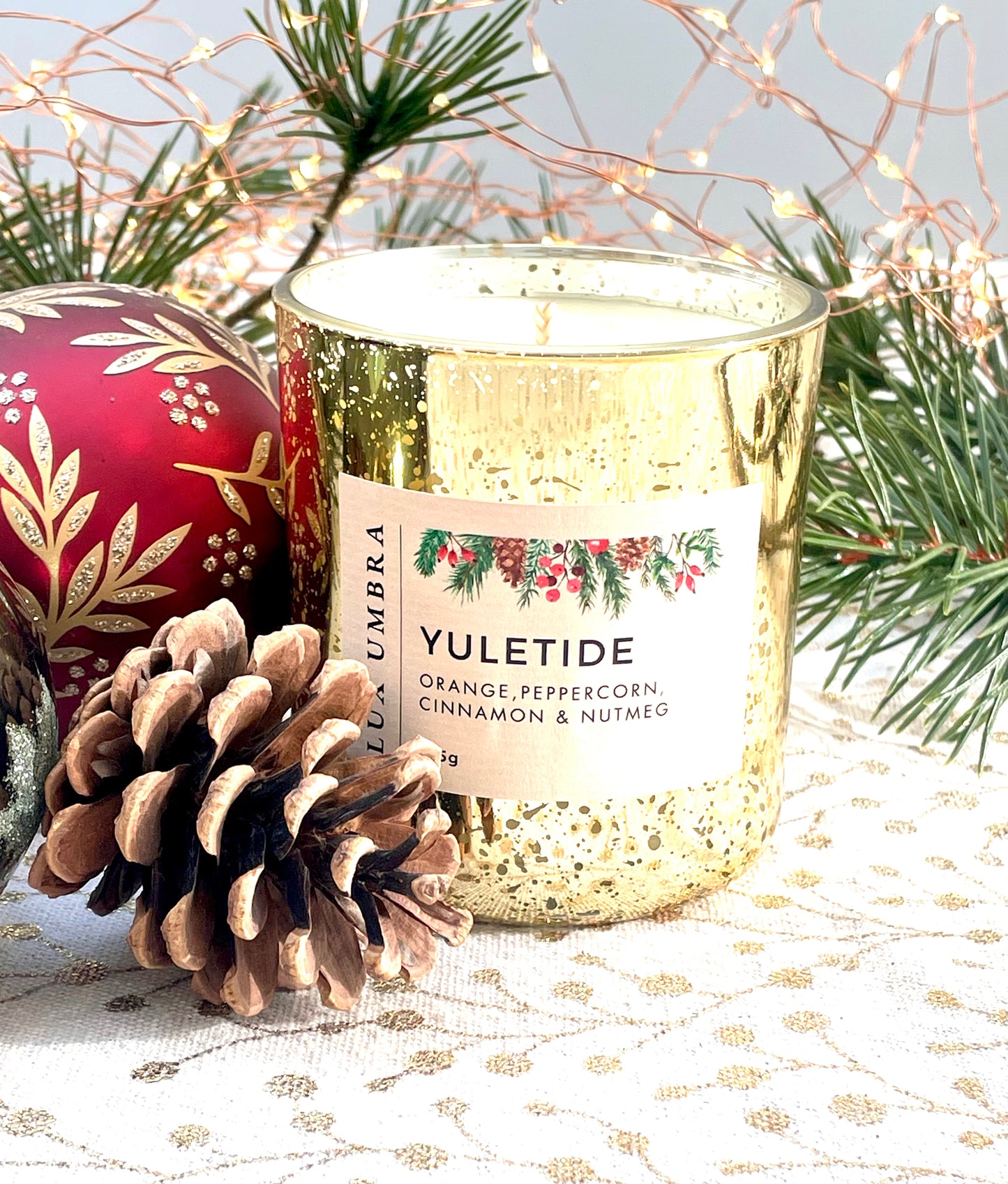 Yuletide- Mercury Jar