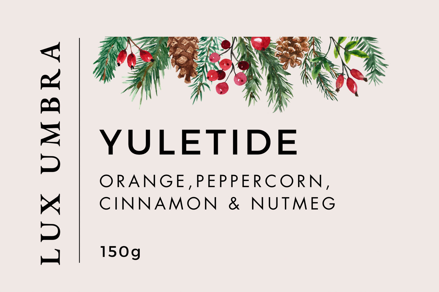 Yuletide - Amber Jar