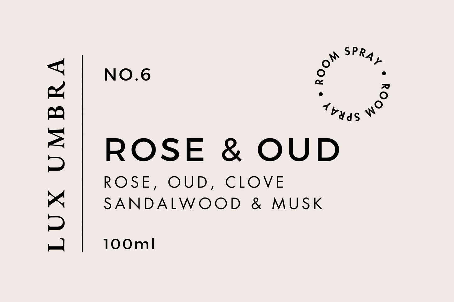ROSE & OUD - room spray