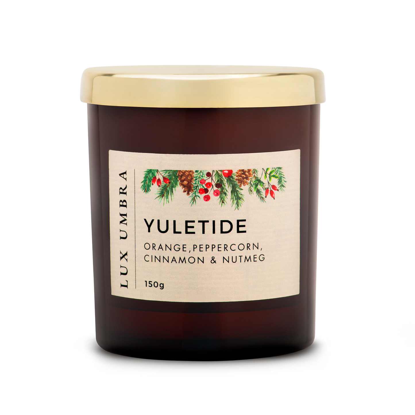 Yuletide - Amber Jar